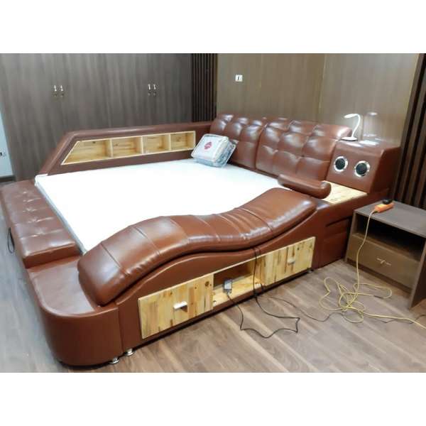 Mẫu giường ngủ massage thông minh nhiều chức năng F300 gật gù trong 